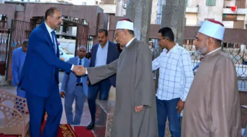 محافظ سوهاج يشارك في احتفال وزارة الأوقاف بالسنة الهجرية الجديدة في مسجد العارف بالله