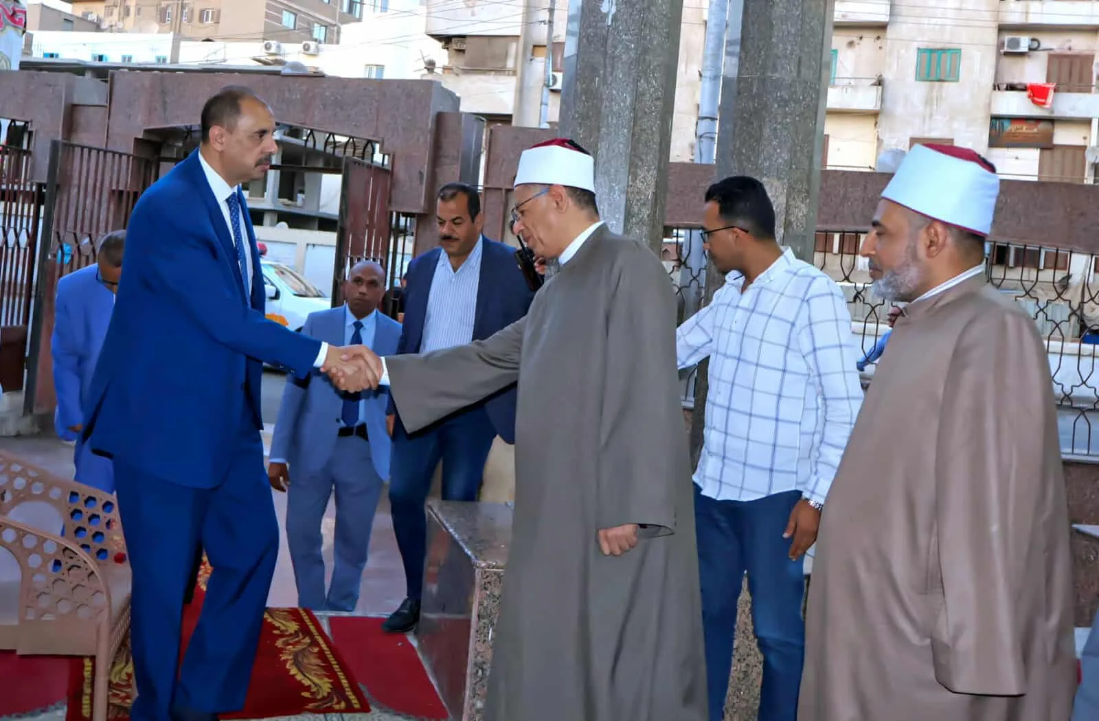 محافظ سوهاج يشارك في احتفال وزارة الأوقاف بالسنة الهجرية الجديدة في مسجد العارف بالله