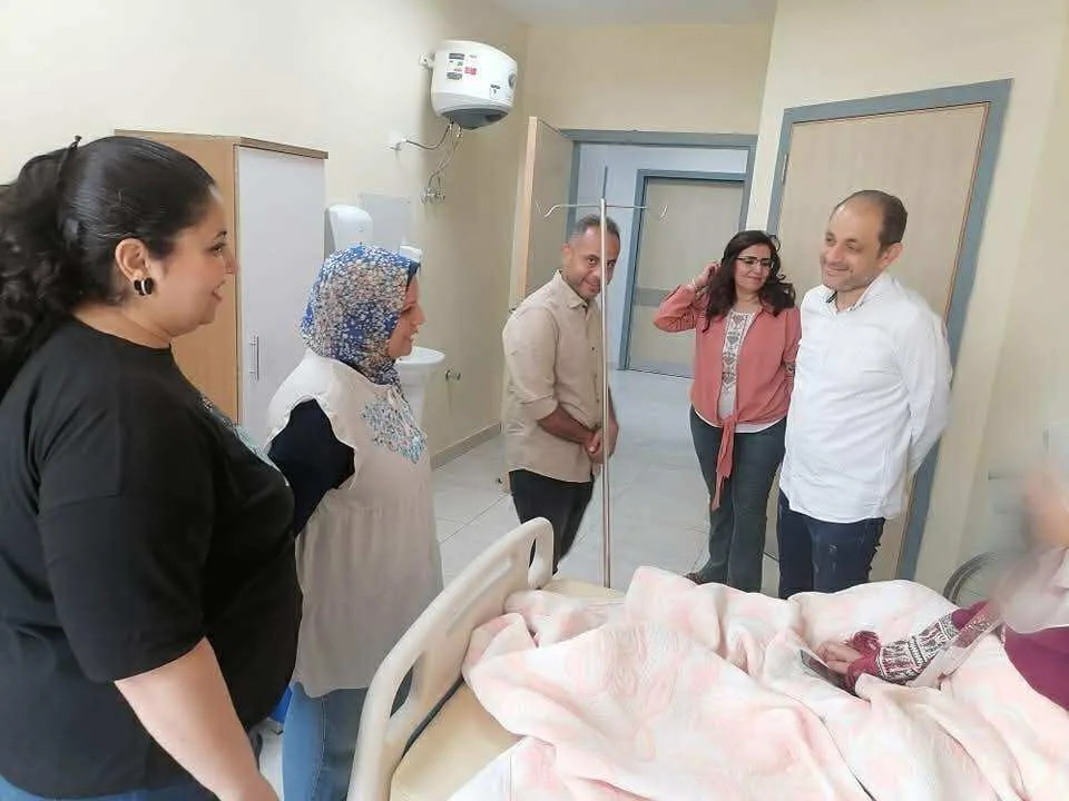 وكيل وزارة الصحة في المنيا يقوم بزيارة مستشفي العدوة ومغاغة للتأكد من جودة الخدمات الطبية خلال عيد الأضحى. وكيل وزارة الصحة في المنيا يقوم بزيارة مستشفي العدوة ومغاغة للتأكد من جودة الخدمات الطبية خلال عيد الأضحى.