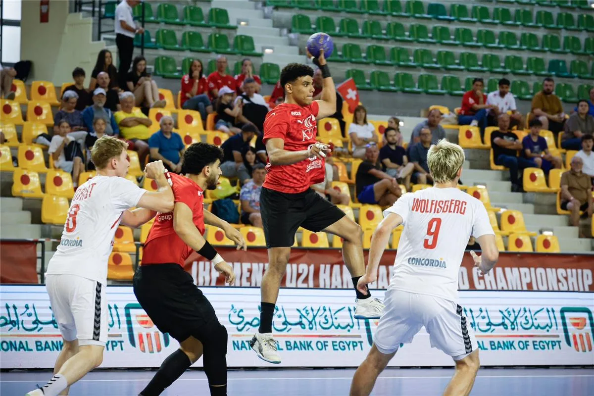 توقيت وترددات البث لمباراة مصر وألمانيا اليوم في كأس العالم لكرة اليد للشباب توقيت وترددات البث لمباراة مصر وألمانيا اليوم في كأس العالم لكرة اليد للشباب