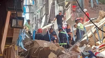 الحماية المدنية: 9 أحياء وحالة وفاة واحدة إثر انهيار مبنيين في حدائق القبة