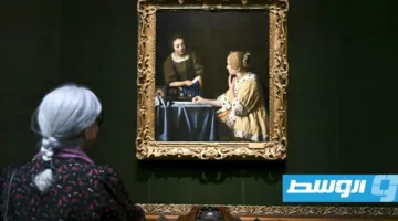 ثلاث لوحات تعبر عن “رسائل حب” للفنان الهولندي فيرمير في معرض بأمريكا