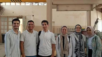 جامعة حلوان تشارك مصر في مسابقة دولية باستخدام خليط خرسانة صديق للبيئة