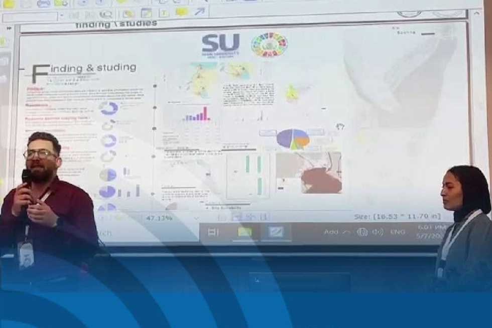 جامعة سيناء تحصد المركز الثالث في المؤتمر السنوي الأول لأبحاث الطلبة جامعة سيناء تحصد المركز الثالث في المؤتمر السنوي الأول لأبحاث الطلبة
