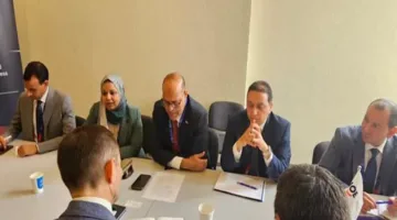 جبران يبرز جهود مصر لتحسين بيئة العمل مع وفد رجال الأعمال في جنيف
