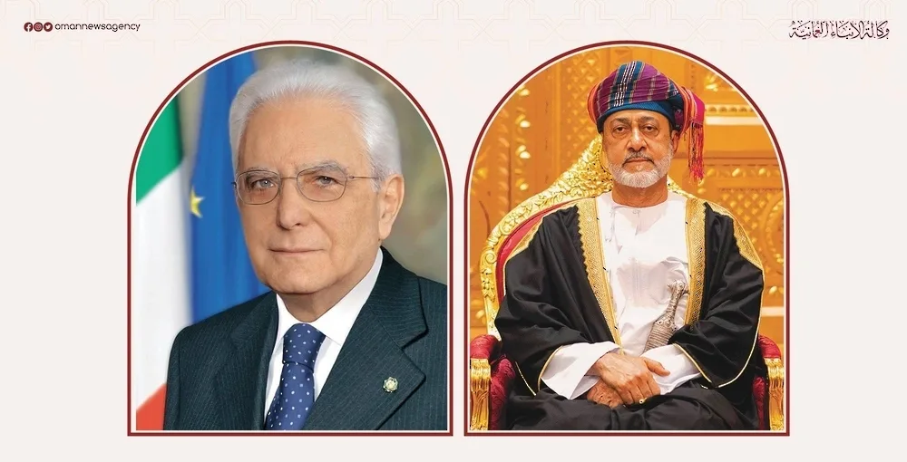 جلالة السلطان الموقر يبارك رئيس إيطاليا