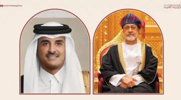 جلالة السلطان الموقر يتواصل هاتفيًا مع سمو أمير دولة قطر