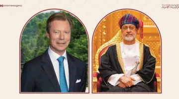 جلالة السلطان يقدم التهاني لدوق دوقية لوكسمبورغ الكبرى.