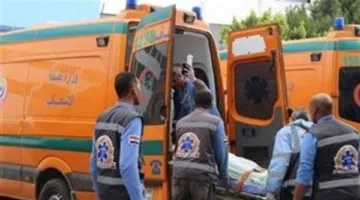 حادث خطير.. 18 مصابًا في Collision بين ميكروباص وسيارة ملاكي على طريق السخنة