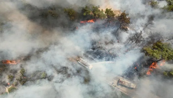 حرائق الغابات في كندا تجبر 21 ألف شخص على مغادرة منازلهم. حرائق الغابات في كندا تجبر 21 ألف شخص على مغادرة منازلهم.