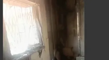 حريق ضخم في منزل بسعدنايل