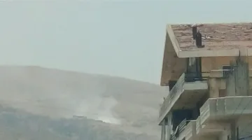 حريق في جبل المصنع الحراري