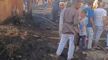 حريق في فناء وأشجار النخيل بقرية طوخ في قنا.. و إرسال 6 سيارات إطفاء للسيطرة عليه