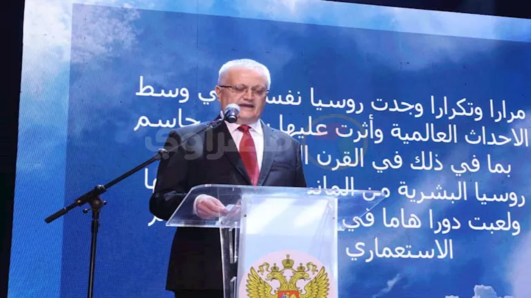 حضور وزراء وشخصيات بارزة.. السفارة الروسية تحتفل بالعيد الوطني في دار الأوبرا
