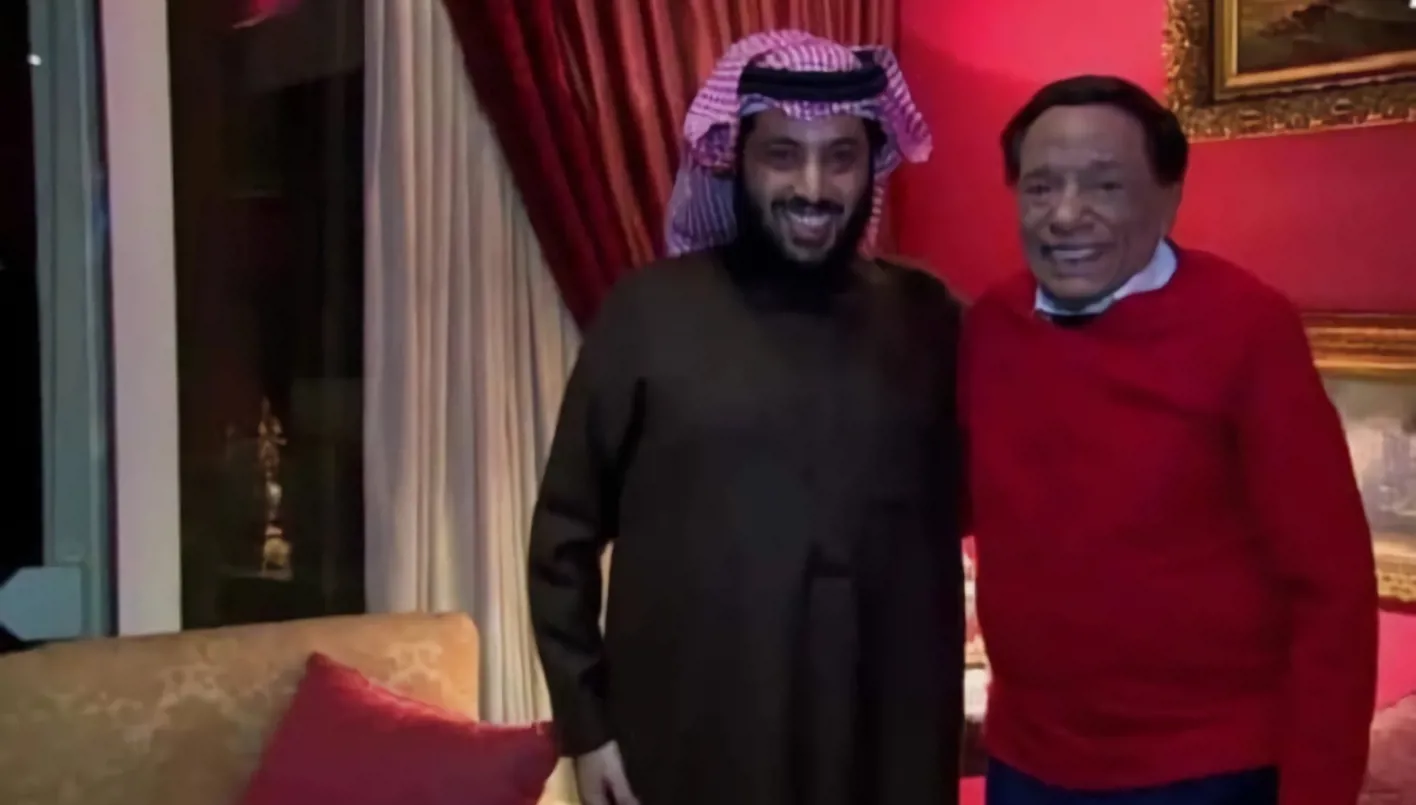 حقيقة اللقاء الأخير لعادل إمام مع تركي آل الشيخ حقيقة اللقاء الأخير لعادل إمام مع تركي آل الشيخ