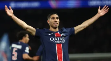 حكيمي يتغيب عن باريس سان جيرمان في مرحلة مهمة بسبب كأس إفريقيا