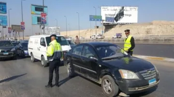 حملات تفتيش مروري لرصد المخالفات في شوارع القاهرة والجيزة