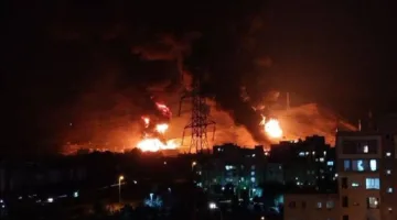 حيفا تحت النيران.. دمار هائل نتيجة إطلاق الصواريخ الإيرانية على الاحتلال (فيديو)