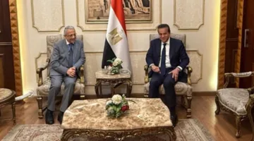 خالد عبدالغفار ووزير الصحة التونسي يستعرضان فرص التعاون