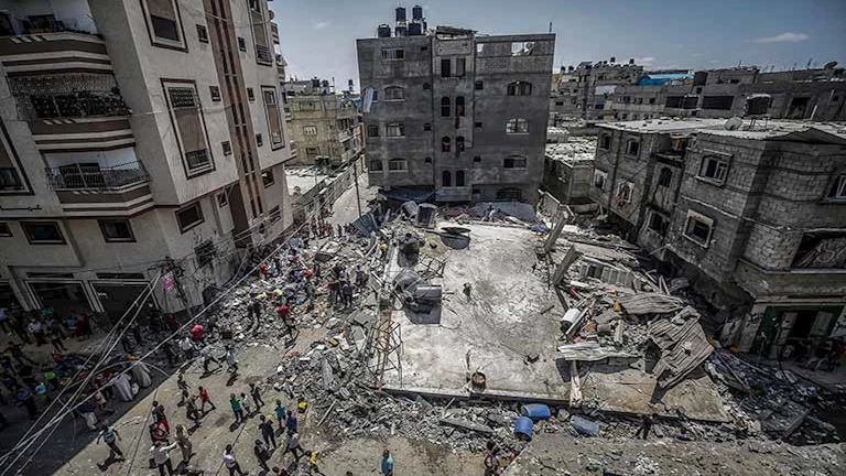 خلال يوم واحد.. مقتل 100 شخص نتيجة القصف الإسرائيلي على غزة