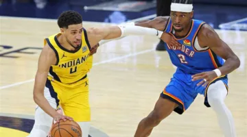 دوري NBA – اللقاء الحاسم في المباراة السابعة بين أوكلاهوما وإنديانا لتحديد البطل