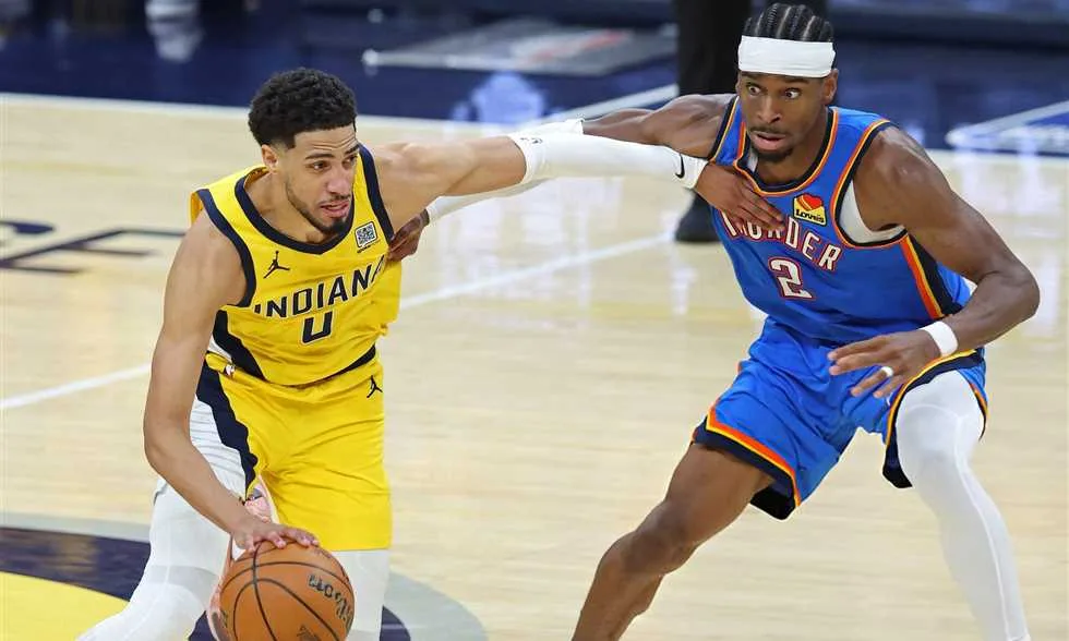 دوري NBA – اللقاء الحاسم في المباراة السابعة بين أوكلاهوما وإنديانا لتحديد البطل