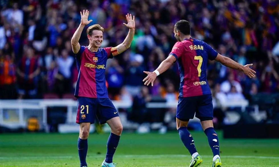 دي يونج: سأمدد عقدي مع برشلونة إذا سارت الأمور بشكل إيجابي دي يونج: سأمدد عقدي مع برشلونة إذا سارت الأمور بشكل إيجابي