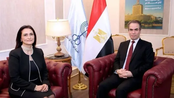 دينا نبيل عثمان تتولى رئاسة قناة النيل الدولية (Nile TV) دينا نبيل عثمان تتولى رئاسة قناة النيل الدولية (Nile TV)