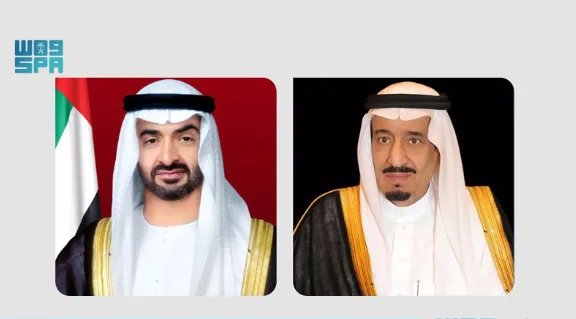 رئيس الإمارات يبارك العاهل السعودي على نجاح موسم الحج رئيس الإمارات يبارك العاهل السعودي على نجاح موسم الحج