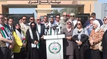 رئيس البرلمان العربي في معبر رفح: الحاجة إلى تحرك دولي عاجل تجاه أوضاع الفلسطينيين