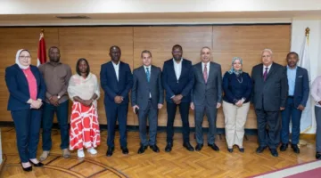 رئيس البنك الزراعي المصري يلتقي وفداً من أنغولا للاستفادة من خبرات البنك في تمويل القطاع الزراعي