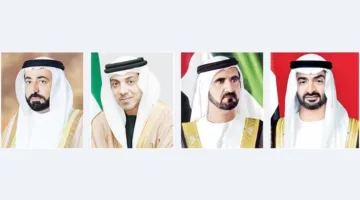 رئيس الدولة ونائباه والسلطان والحكام يباركون للملك الأردني