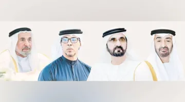 رئيس الدولة ونائباه والسلطان والحكام يقدمون التعازي لخادم الحرمين الشريفين