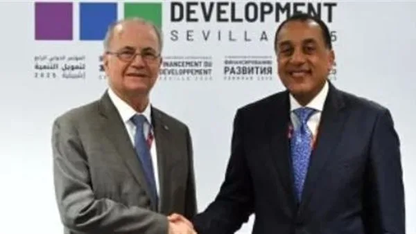 رئيس الوزراء يجتمع بنظيره الفلسطيني خلال مؤتمر الأمم المتحدة. رئيس الوزراء يجتمع بنظيره الفلسطيني خلال مؤتمر الأمم المتحدة.