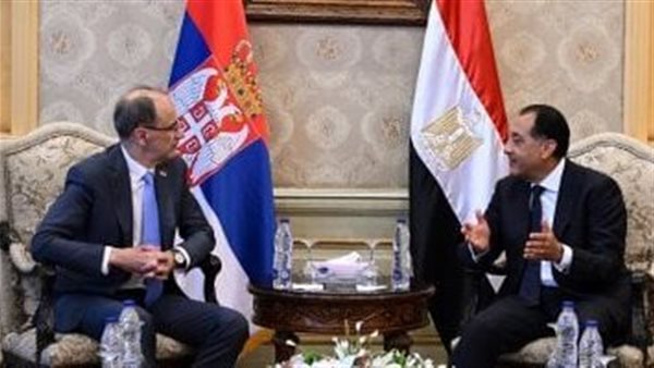 رئيس الوزراء يستقبل رئيس وزراء صربيا في مطار القاهرة الدولي رئيس الوزراء يستقبل رئيس وزراء صربيا في مطار القاهرة الدولي