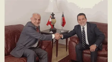 رئيس تجار الشمال اللبناني يلتقي سفير تشيلي ويتناولان سبل تعزيز التعاون الاقتصادي والسياحي