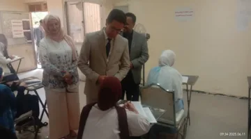 رئيس جامعة بنها يواصل متابعة سير الامتحانات ومشروعات التطوير في كلية التربية النوعية