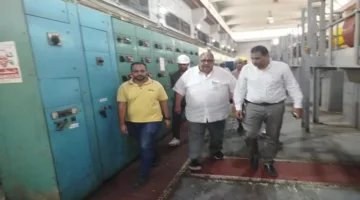 رئيس شركة مياه القاهرة الكبرى يقوم بزيارة محطة الخصوصة لضمان استمرار تقديم الخدمات