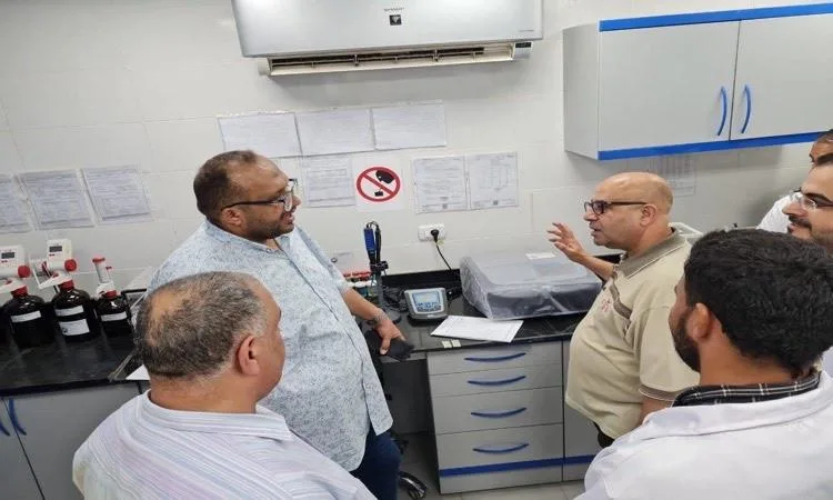 رئيس شركة مياه سوهاج يزور المخازن المركزية لتحسين جودة الخدمات رئيس شركة مياه سوهاج يزور المخازن المركزية لتحسين جودة الخدمات