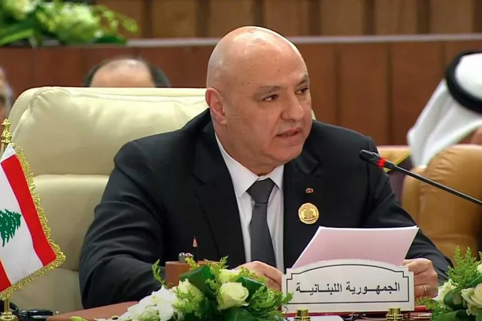رئيس لبنان: الهجمات الإسرائيلية تؤكد إصرارهم على رفض السلام العادل في المنطقة رئيس لبنان: الهجمات الإسرائيلية تؤكد إصرارهم على رفض السلام العادل في المنطقة