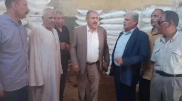 رئيس هيئة الإصلاح الزراعي يزور مشروعات وجمعيات الهيئة في محافظة المنوفية