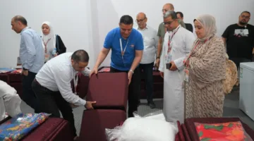 رئيس وفد حج الجمعيات يشرف على التحضيرات الأخيرة لاستقبال الحجاج في مشعر عرفات
