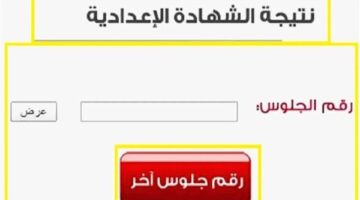 رابط الحصول على نتيجة الشهادة الإعدادية 2025 برقم الجلوس في كافة المحافظات