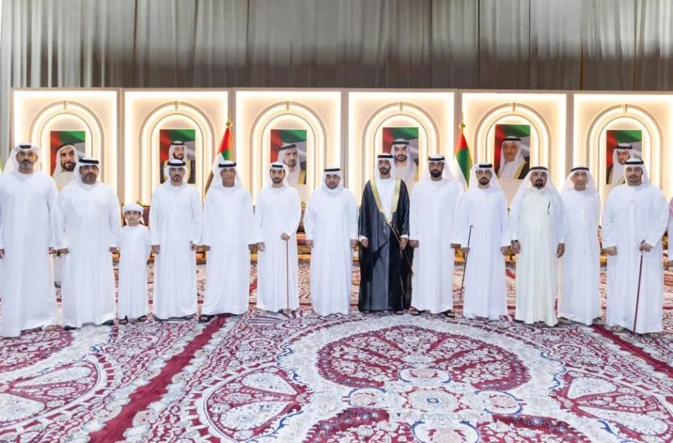 راشد بن حمد يشارك في احتفالات الظنحاني والرقباني بالفجيرة