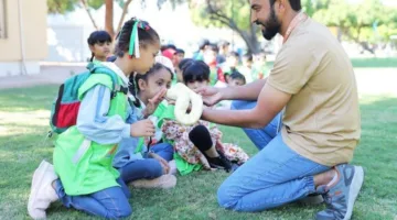 «رحلة استكشاف الطبيعة» في حديقة الحيوانات بالعين خلال فصل الصيف