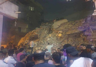 تداعي منزل الفنان نور الشريف في منطقة السيدة زينب. تداعي منزل الفنان نور الشريف في منطقة السيدة زينب.