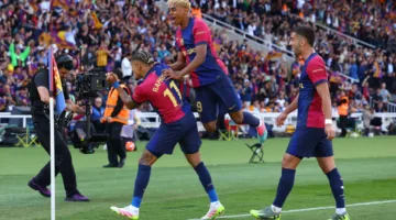 رسمياً… برشلونة يعلن عن انتقال أحد لاعبيه إلى فريق كومو الإيطالي