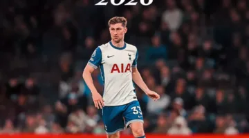 رسمياً.. توتنهام يمدد فترة عقد بن ديفيز حتى عام 2026