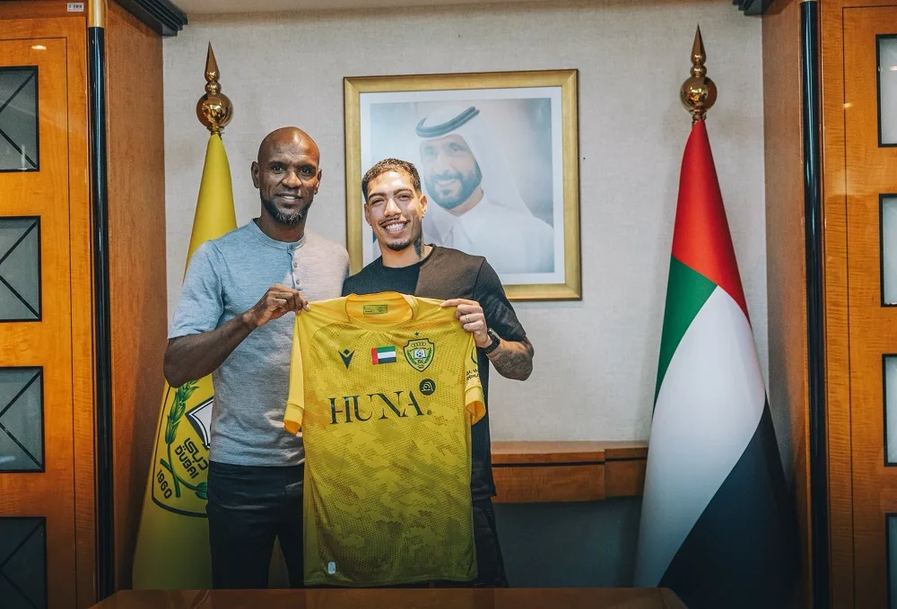 رسمياً: نادي الوصل الإماراتي يوقع عقدًا مع البرازيلي هوجو نيتو رسمياً: نادي الوصل الإماراتي يوقع عقدًا مع البرازيلي هوجو نيتو