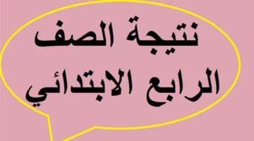 رسميًا في الساعات القادمة.. نتائج الصف الرابع الابتدائي 2025 بمحافظة الجيزة للفصل الدراسي الثاني على بوابة التعليم الأساسي